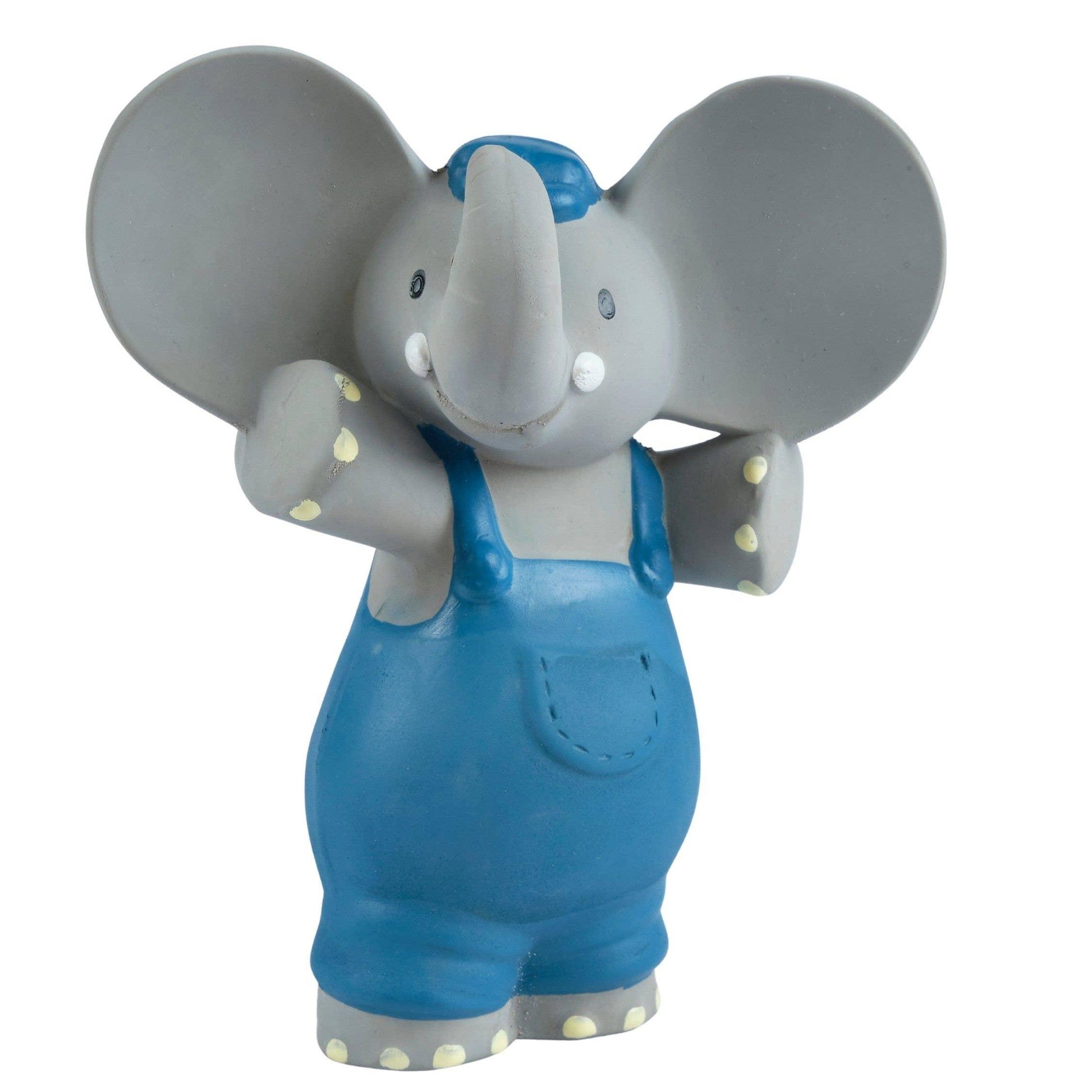 Alvin the Elephant Rubber Squeaker Toy - Tikiri Toys