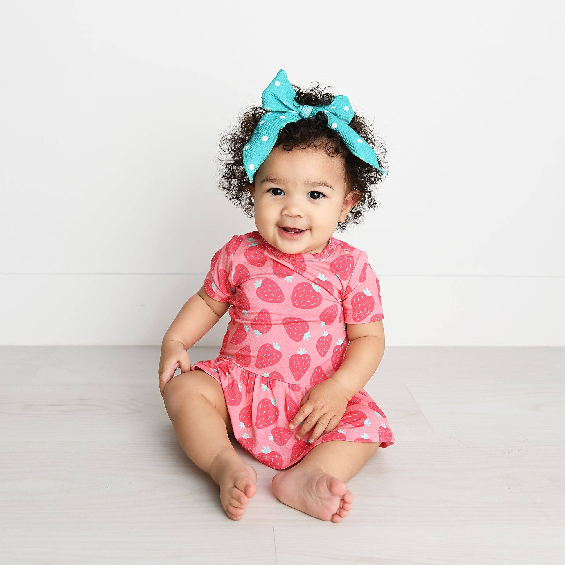 Annabelle Bamboo Baby Bodysuit Dress - Gigi and Max