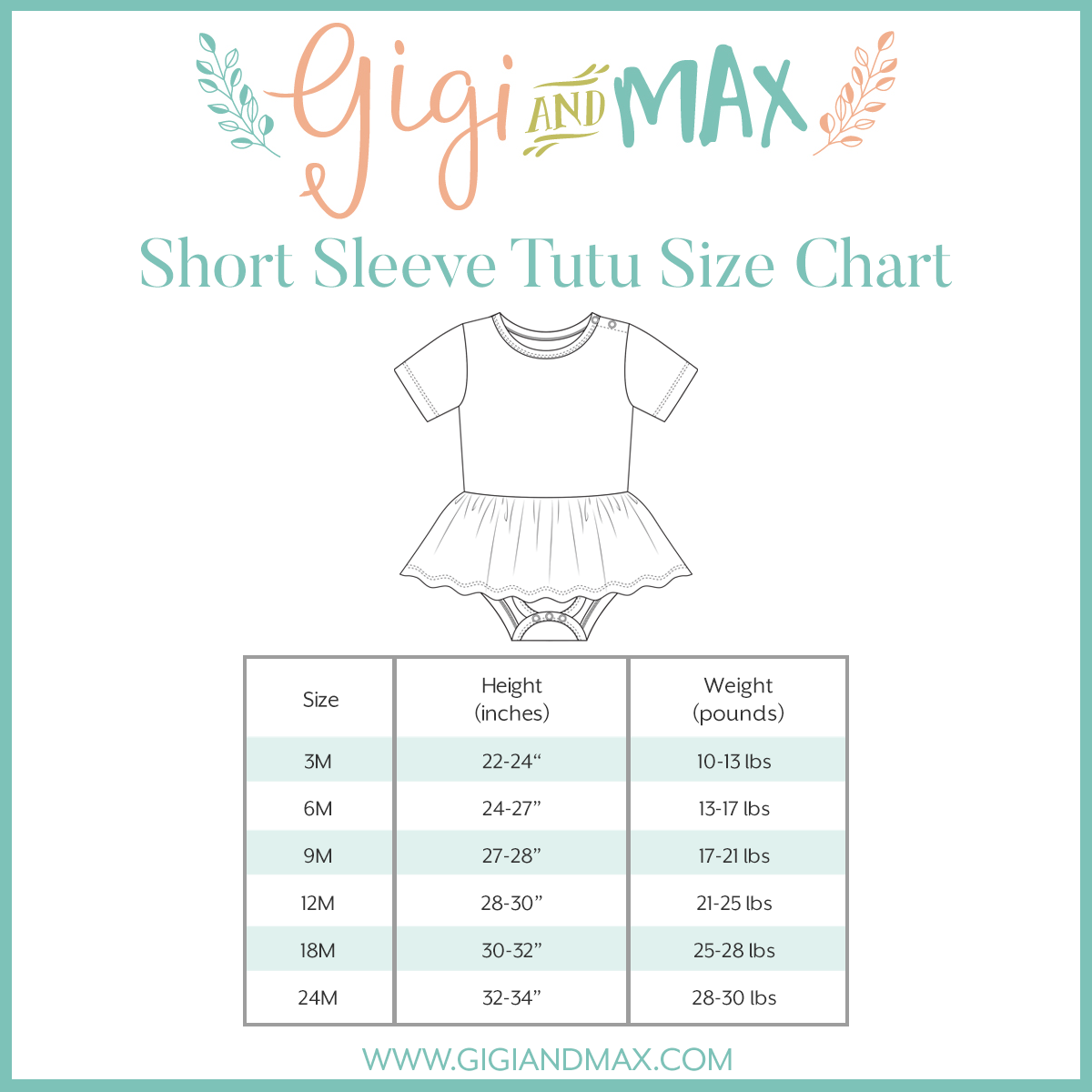 Annabelle Bamboo Baby Bodysuit Dress - Gigi and Max