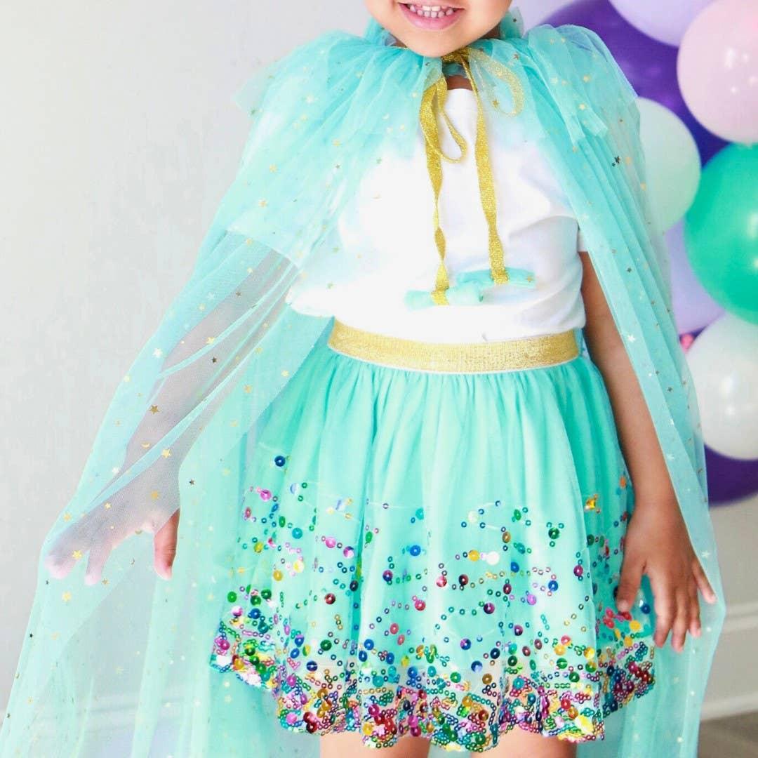 Aqua Confetti Tutu Skirt - Sweet Wink