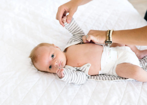 Newborn Knotted Gown - Everest