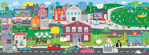 Busy City 46-Piece Kids Puzzle