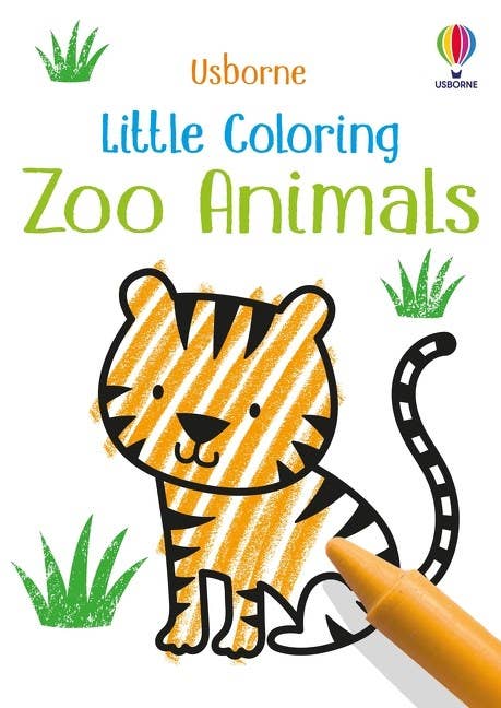 Little Coloring Book: Zoo Animals