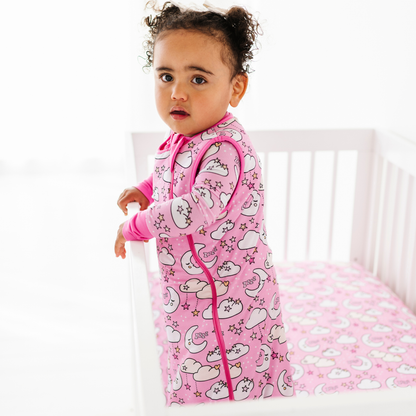 Pink Starry Slumber Baby Sleep Bag