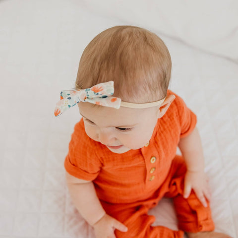 Ribbon Baby Bow - Leilani