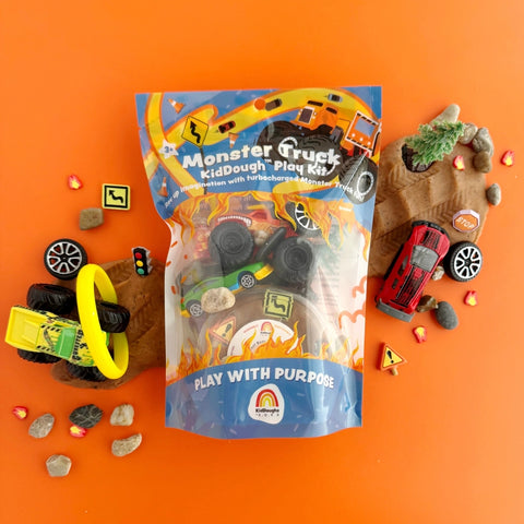 Monster Truck KidDough Play Kit | Root Beer Scented