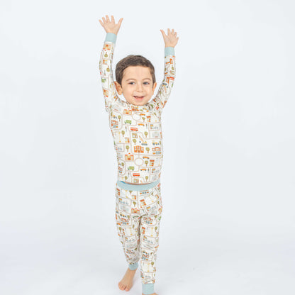 Let's Go City Kids Bamboo Pajama