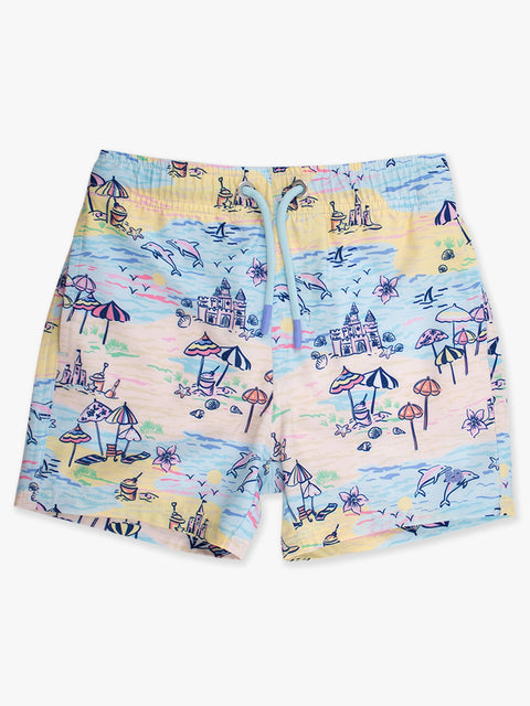 Boys Performance Hybrid Swim Trunks - Beach Day