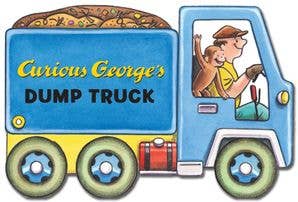 Curious George's Dump Truck Mini Movers Board Book