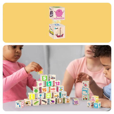 PicassoTiles 1" Magnetic Cubes Set (36 Pieces)