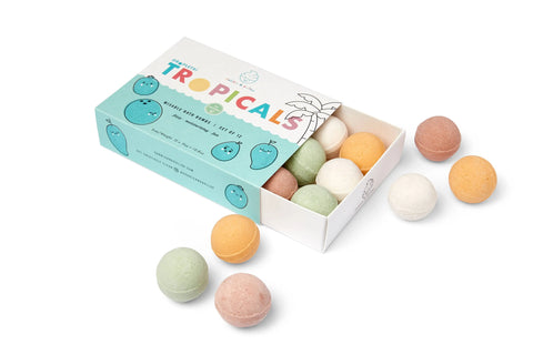 All-Natural Bath Bombs - Tropical Scents