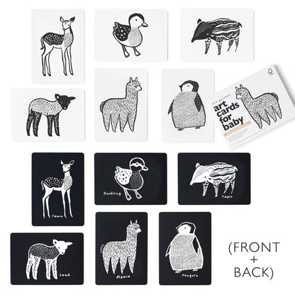 Art Cards for Baby - Baby Animals