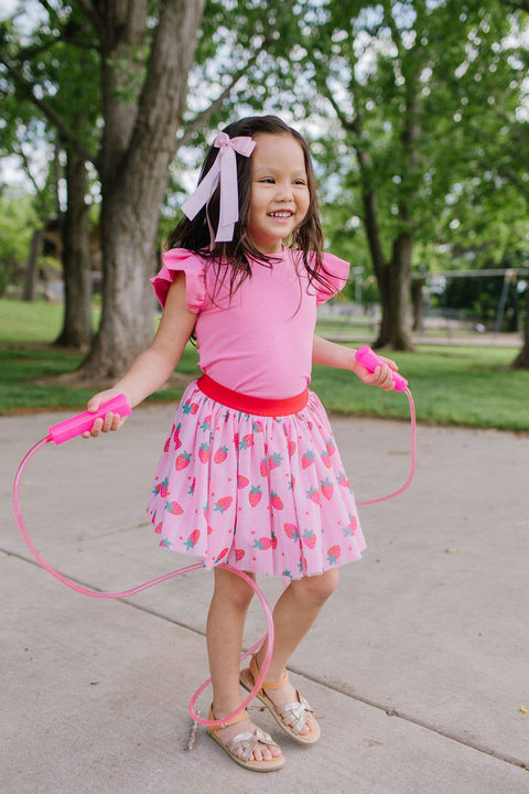 Tulle Skirt - Strawberry Dream