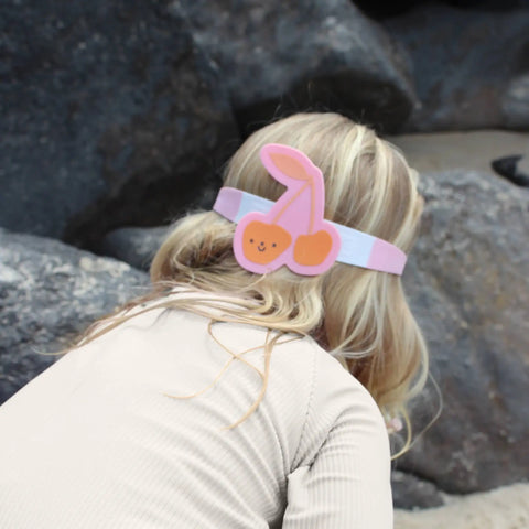 Swim Goggles - Cotton Candy Cherry