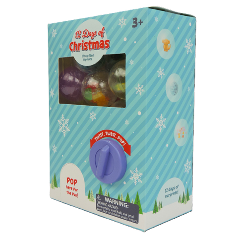 12 Days of Christmas Surprise Toy Filled Vending Machine