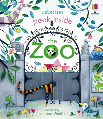 Peek Inside The Zoo Book