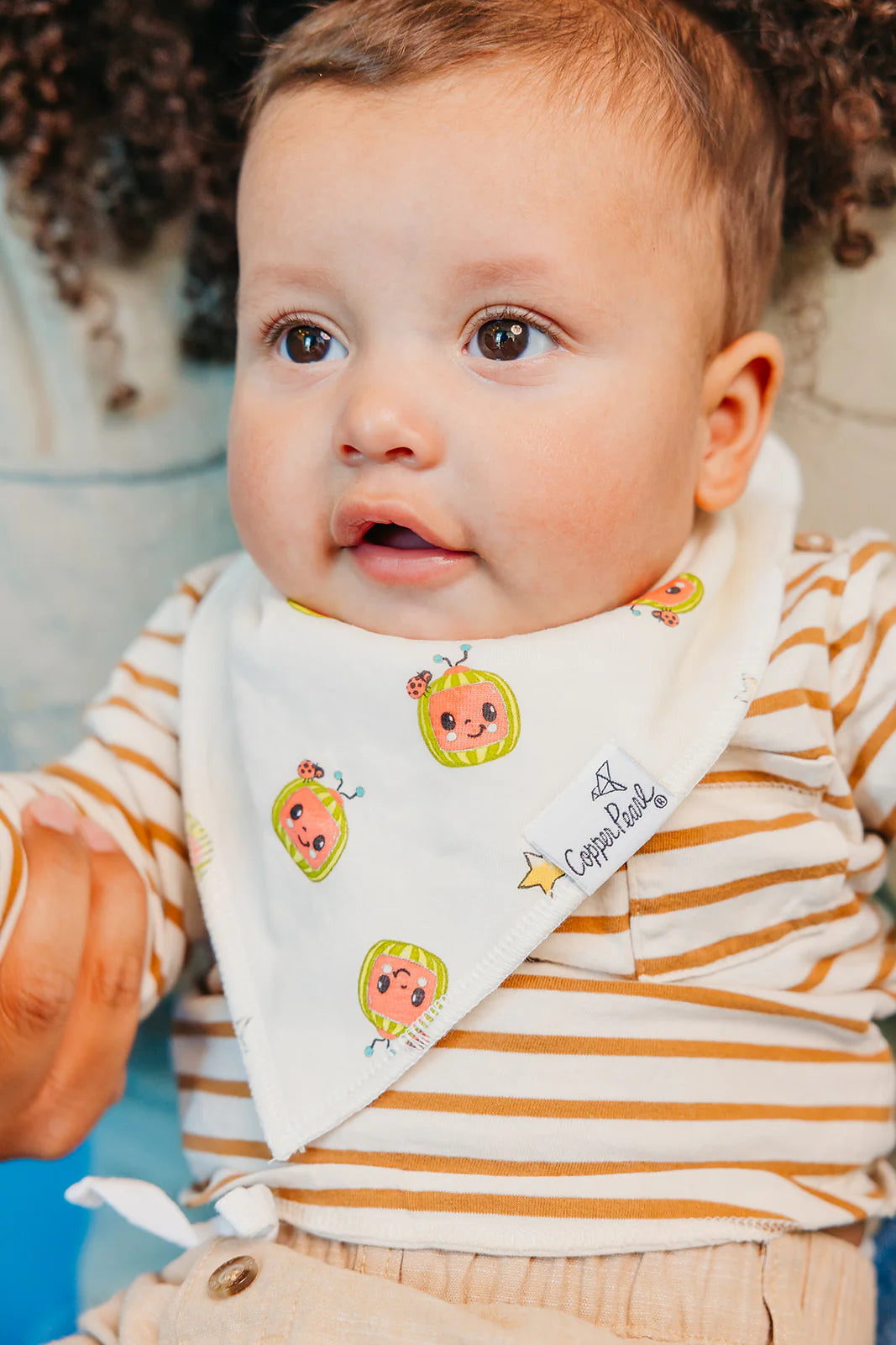 Baby Bandana Bibs - Cocomelon - Copper Pearl