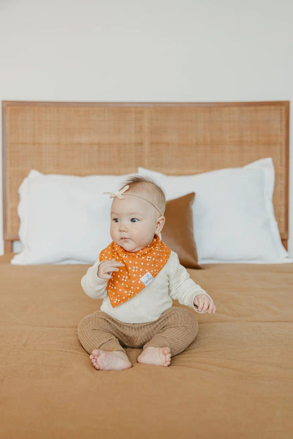 Baby Bandana Bibs - Rue - Copper Pearl