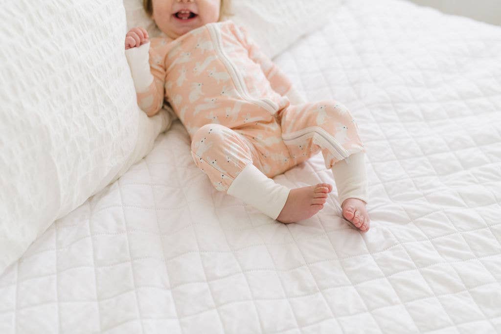 Baby Pajama in Bunny Hop - Ollie Jay