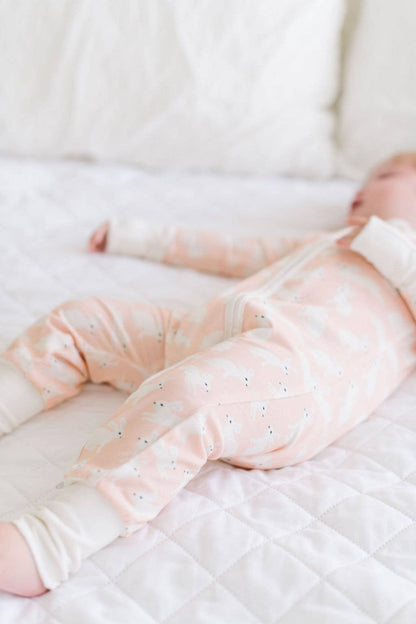 Baby Pajama in Bunny Hop - Ollie Jay