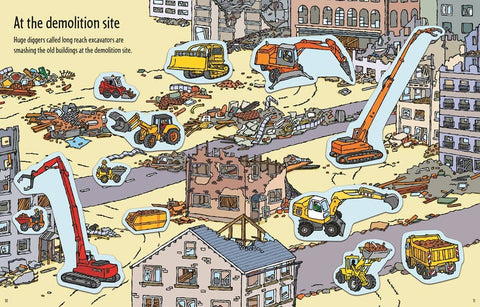 First Sticker Book: Diggers