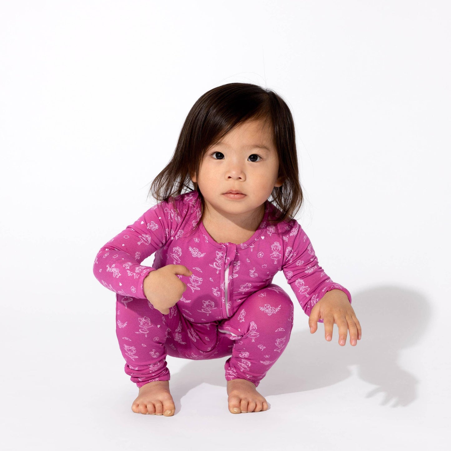 Ballerina Convertible Footie Bamboo Pajama - Bellabu Bear