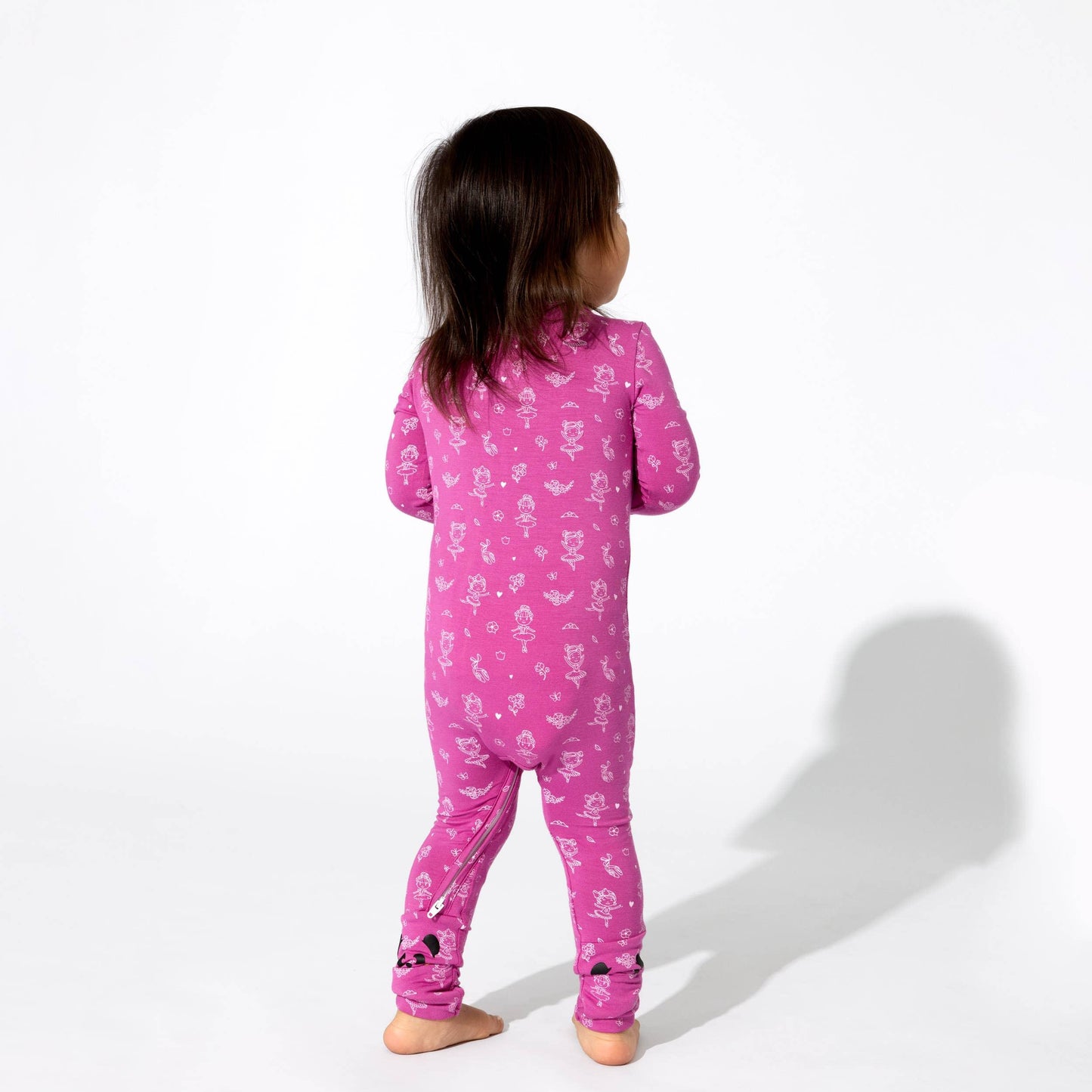 Ballerina Convertible Footie Bamboo Pajama - Bellabu Bear