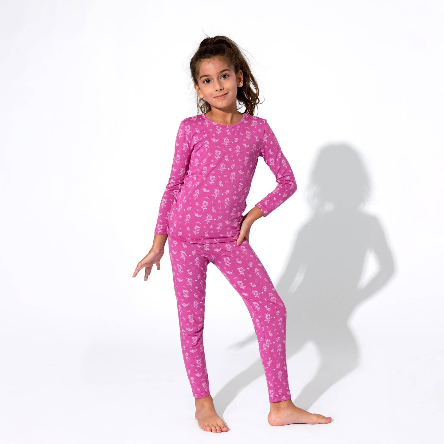 Ballerina Kids Bamboo Pajamas - Bellabu Bear