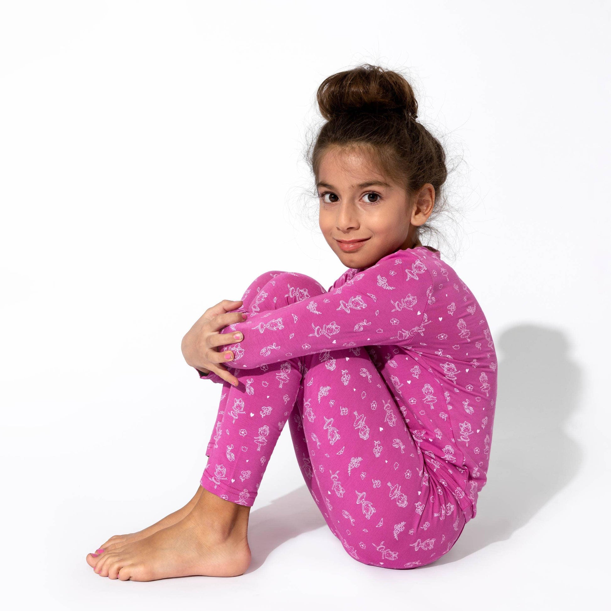 Ballerina Kids Bamboo Pajamas - Bellabu Bear