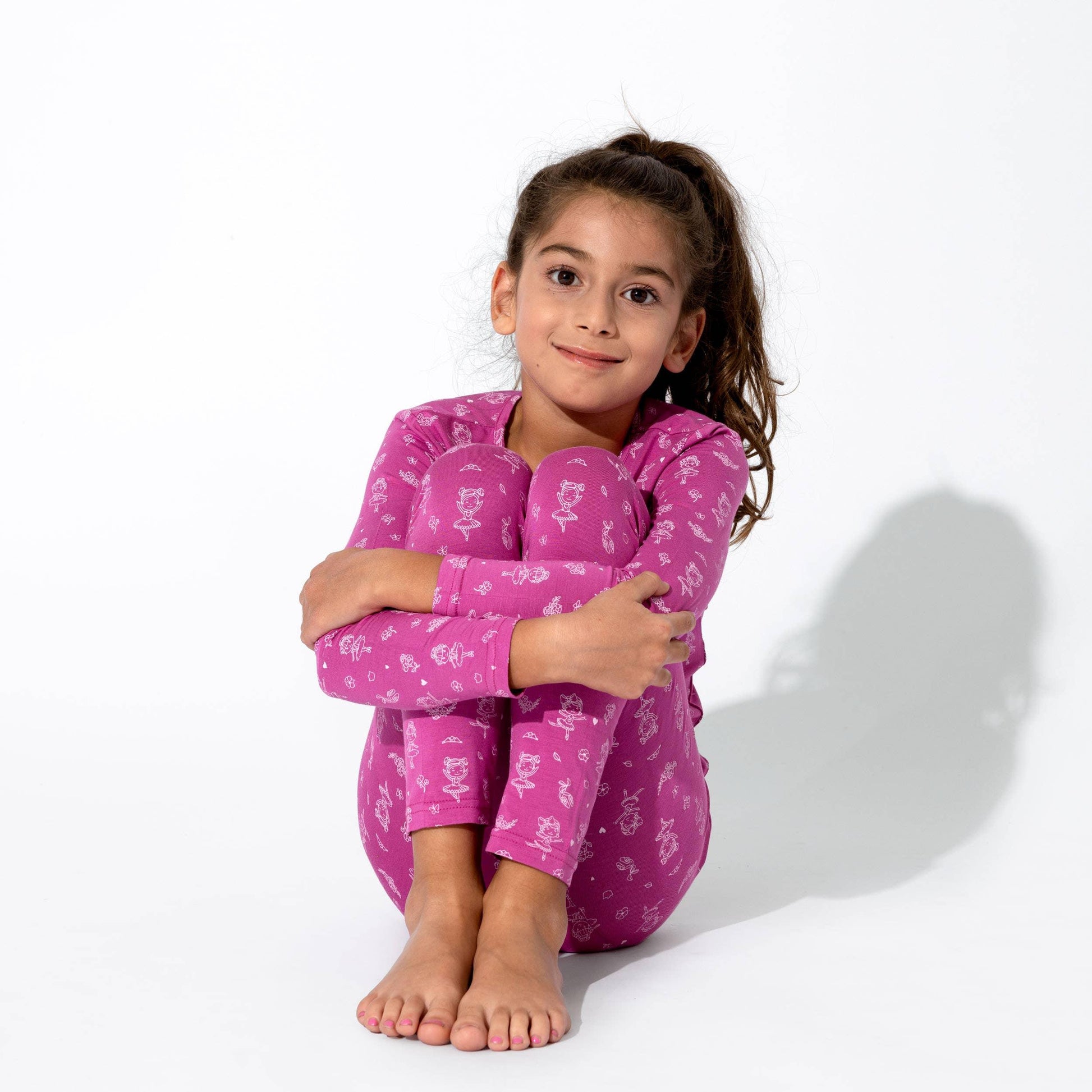 Ballerina Kids Bamboo Pajamas - Bellabu Bear