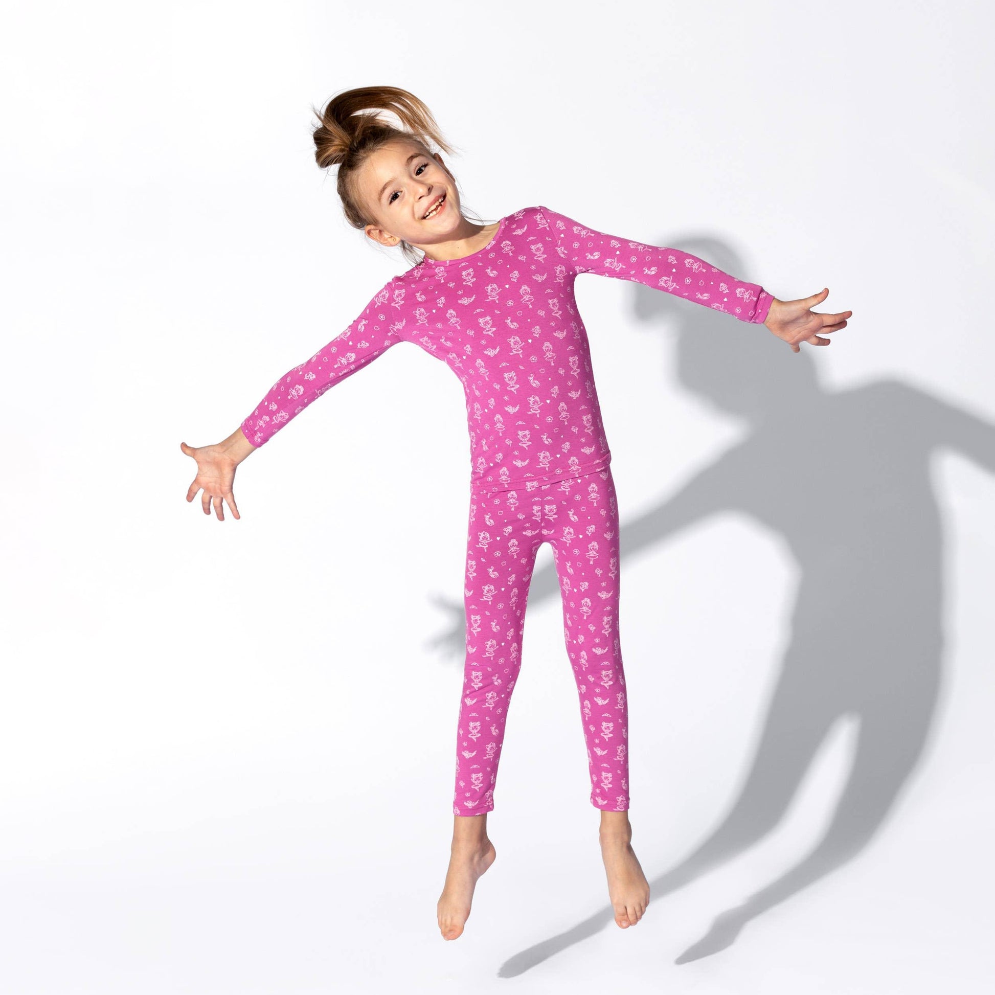 Ballerina Kids Bamboo Pajamas - Bellabu Bear