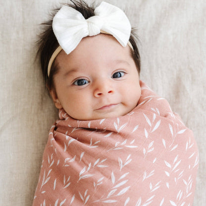 Bamboo Muslin Swaddle: Wildflower - Saranoni