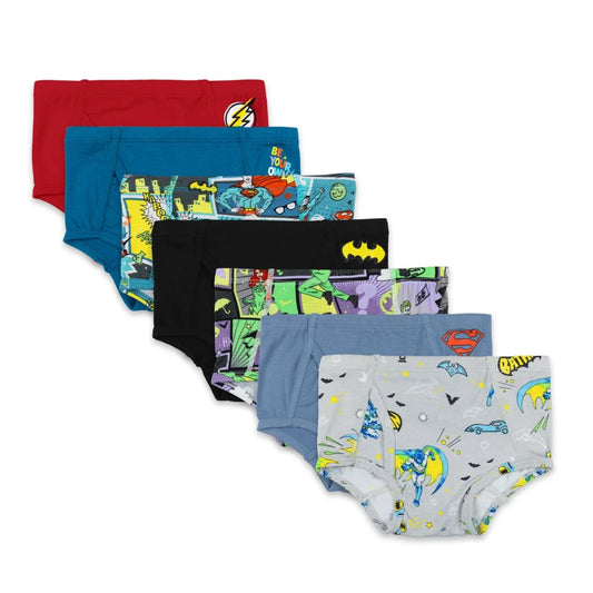 Batman Bamboo Boy's Briefs 7-Pack - Bellabu Bear