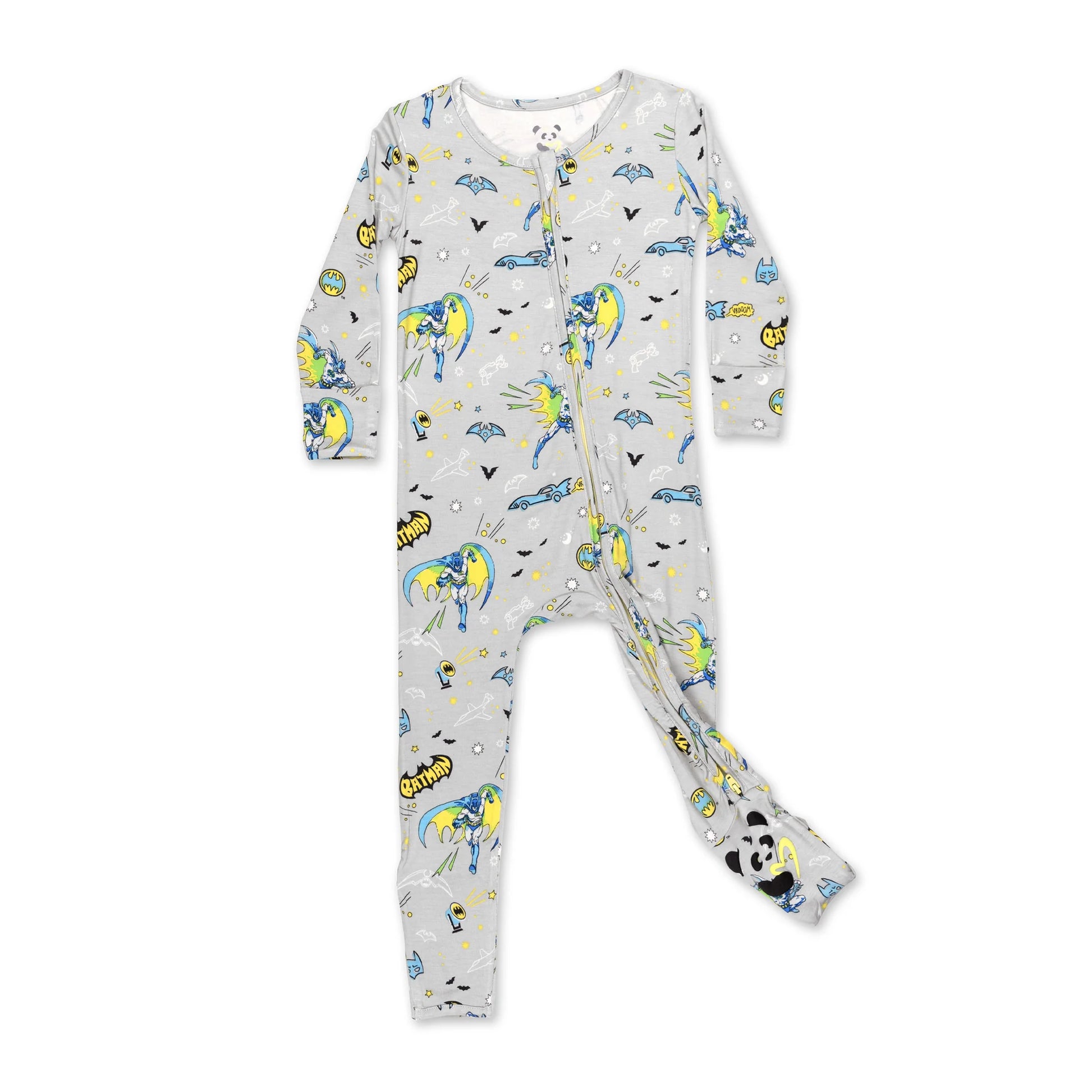 Batman Bamboo Convertible Footie - Bellabu Bear