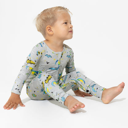 Batman Bamboo Convertible Footie - Bellabu Bear