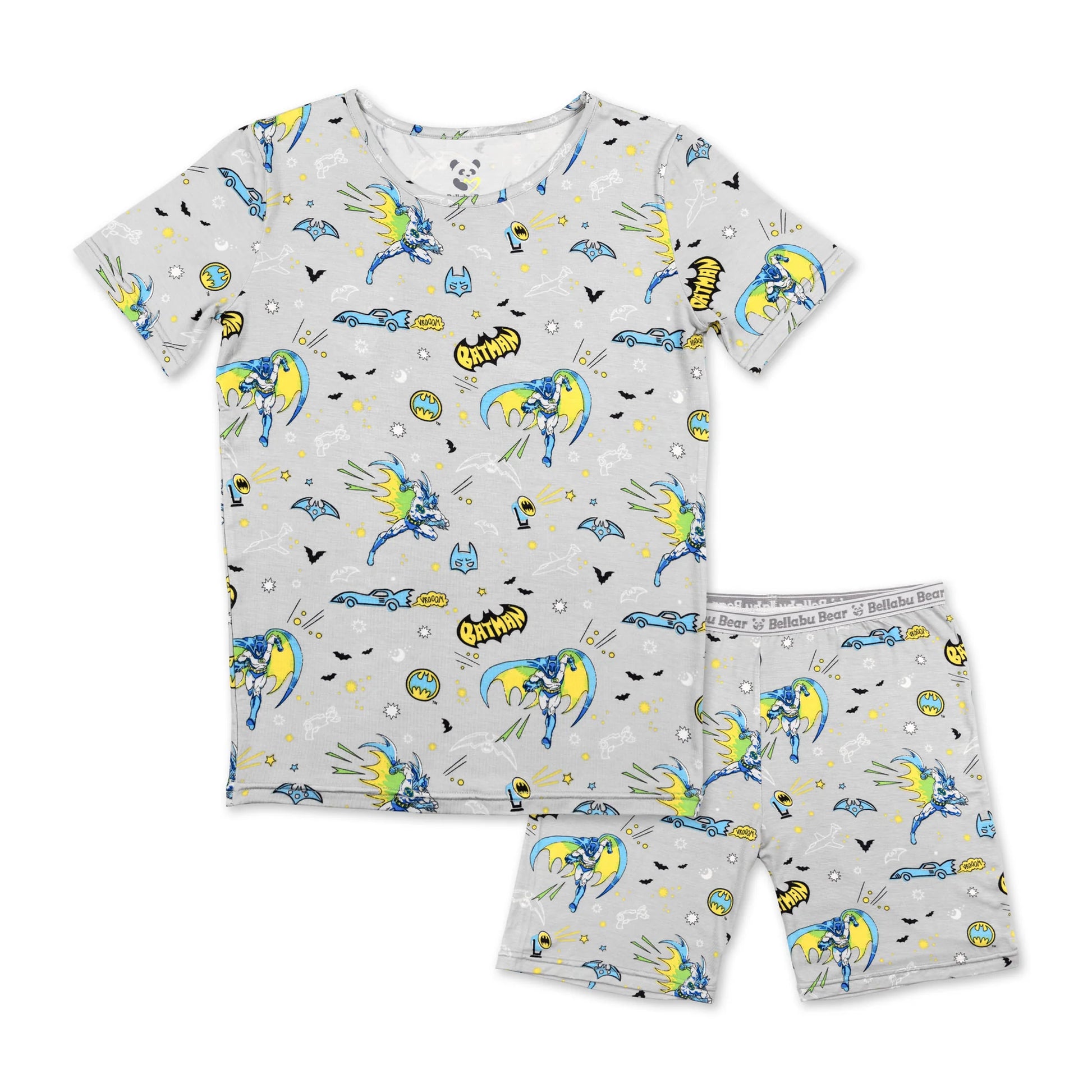 Batman Bamboo Kids Pajama Short Set - Bellabu Bear