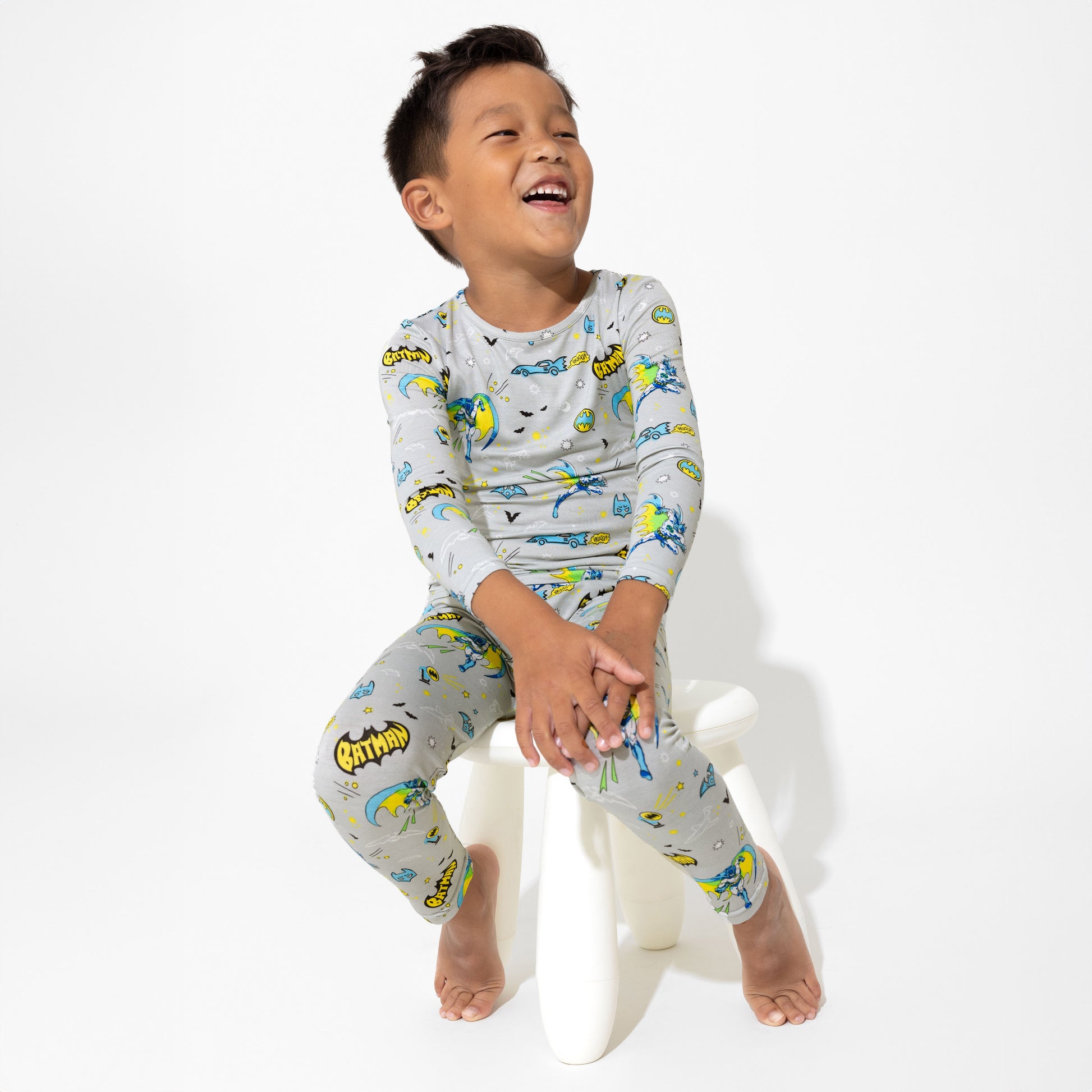 Batman Bamboo Kids Pajamas - Bellabu Bear