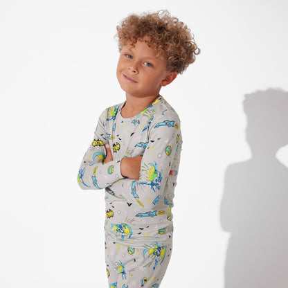 Batman Bamboo Kids Pajamas - Bellabu Bear