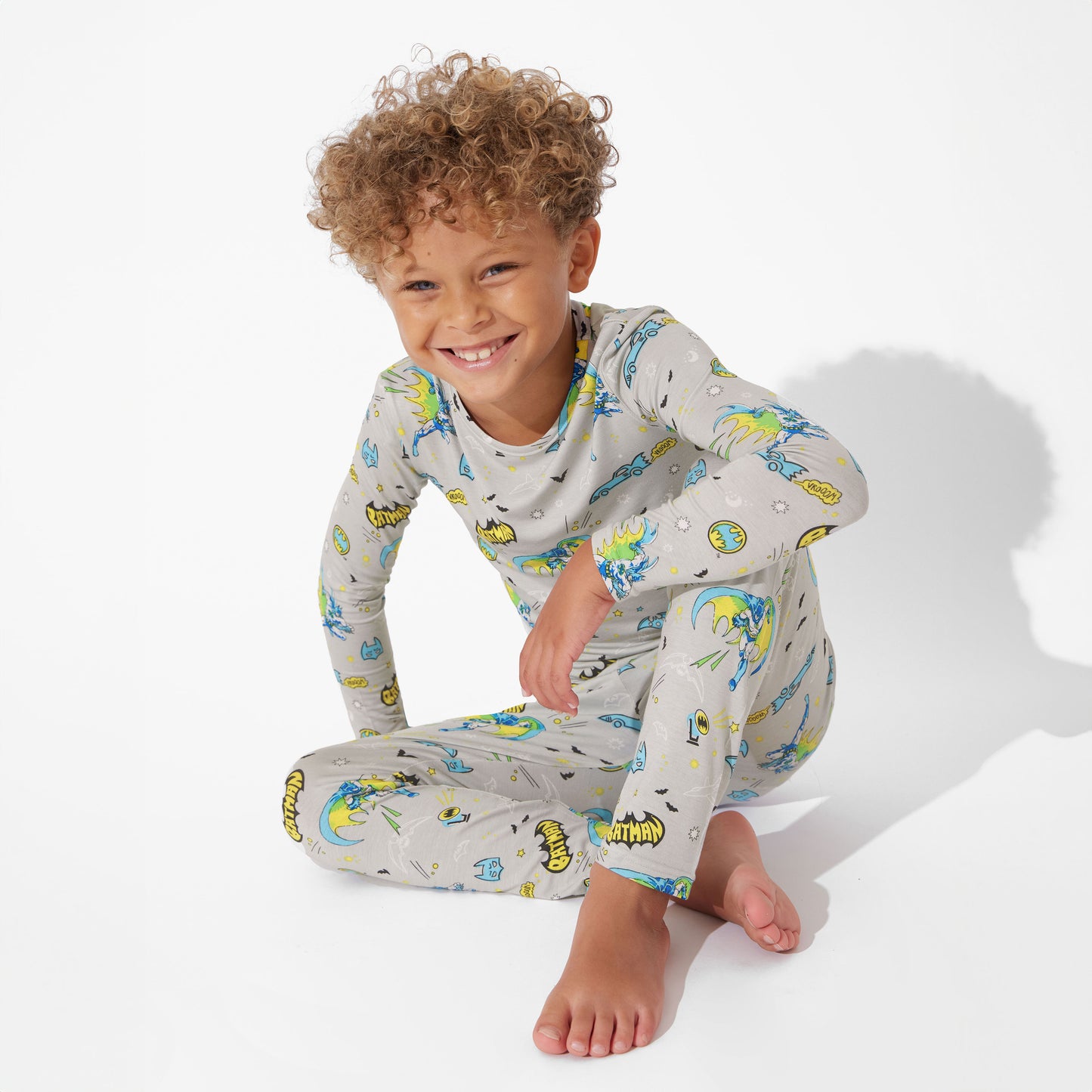 Batman Bamboo Kids Pajamas - Bellabu Bear