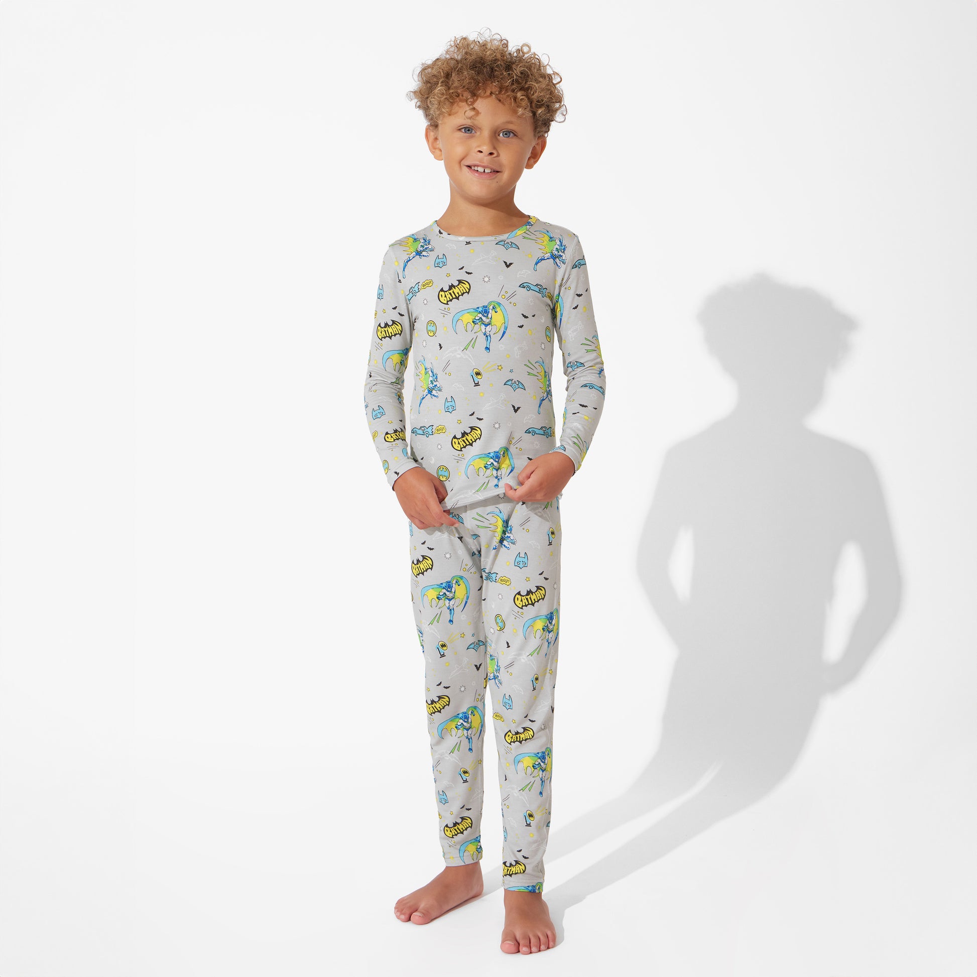 Batman Bamboo Kids Pajamas - Bellabu Bear