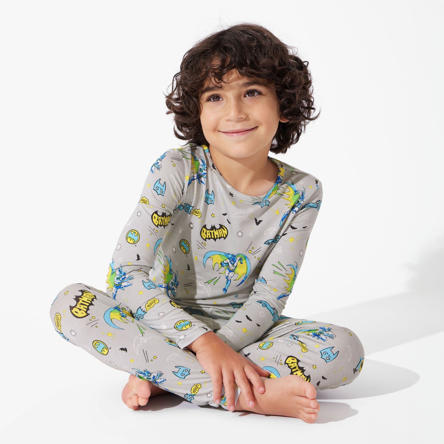 Batman Bamboo Kids Pajamas - Bellabu Bear