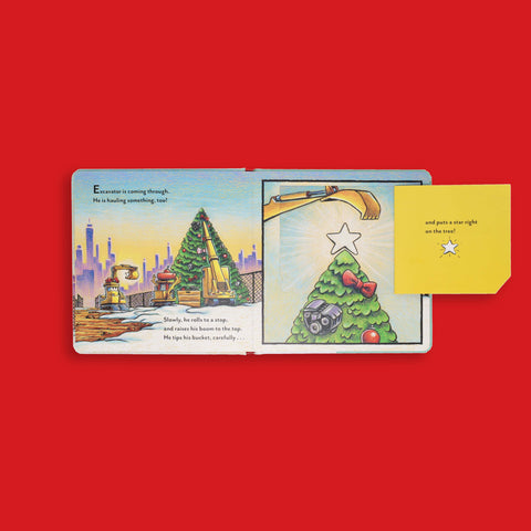 Construction Site Merry & Bright Christmas Book