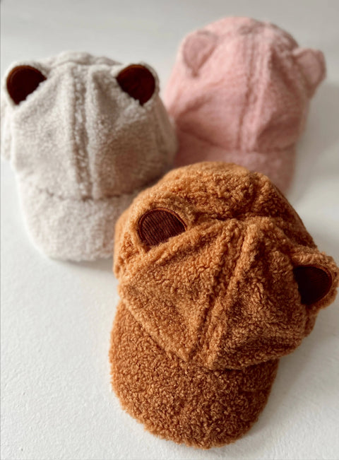 Sherpa Bear Hat - Natural
