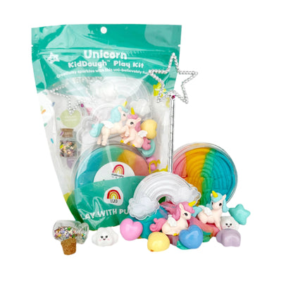 Unicorn (Rainbow Sherbet) Play Dough Kit