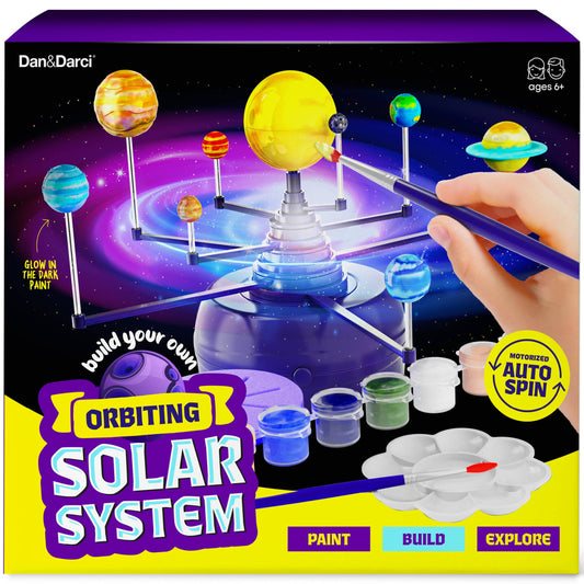 360° Orbiting Solar System Model Kit