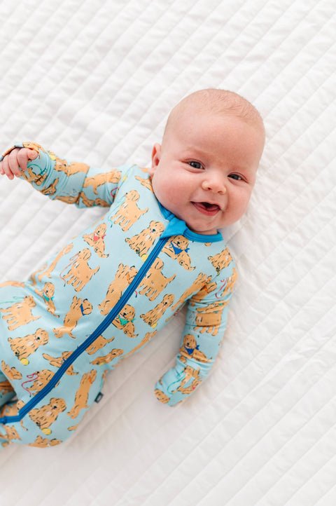 Goldendoodle Bamboo Footsie