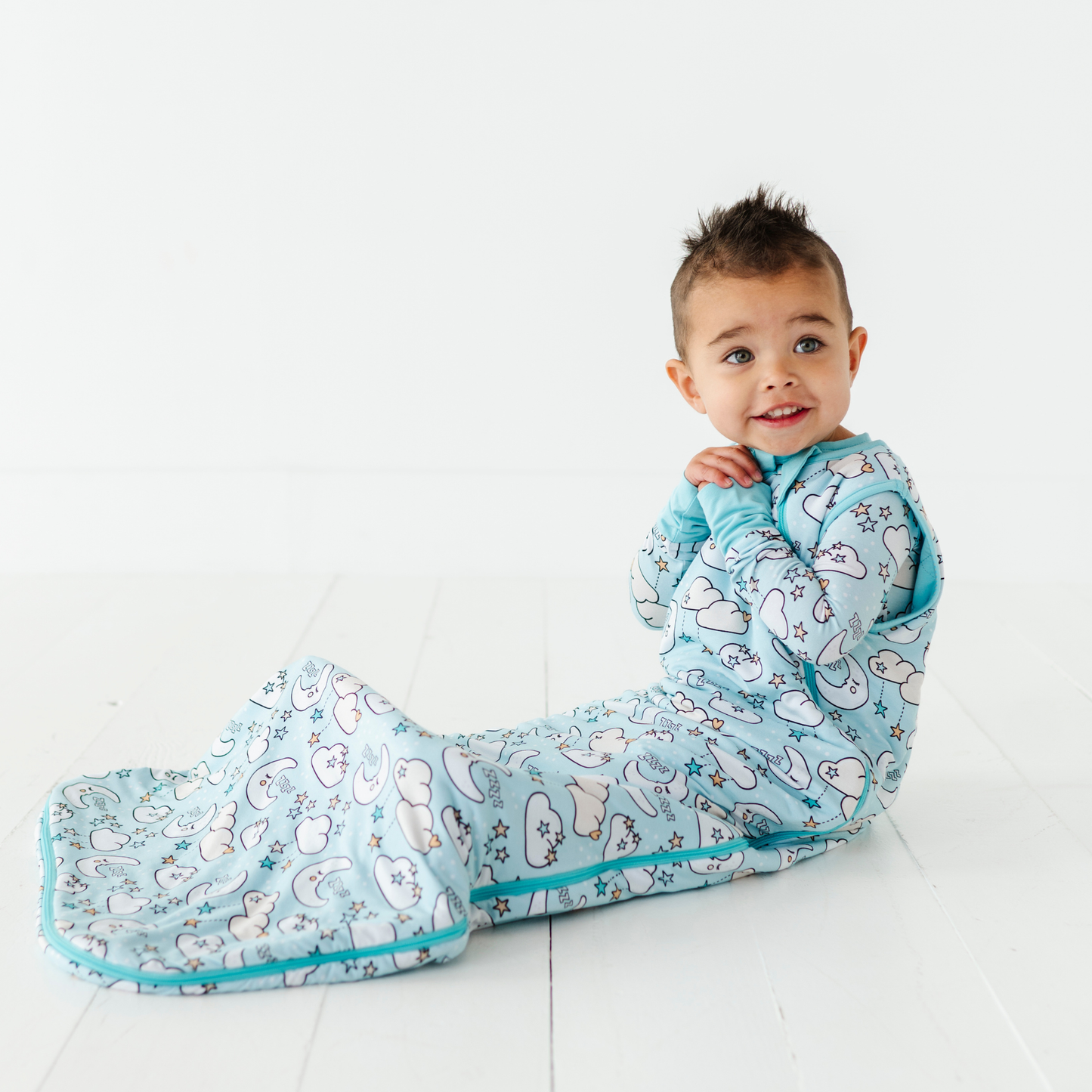 Blue Starry Slumber Baby Sleep Bag