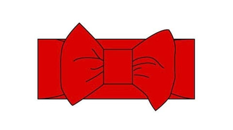 Classic Red Baby Bow