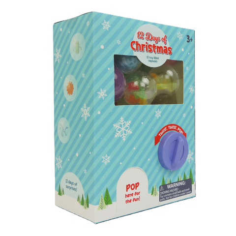 12 Days of Christmas Surprise Toy Filled Vending Machine