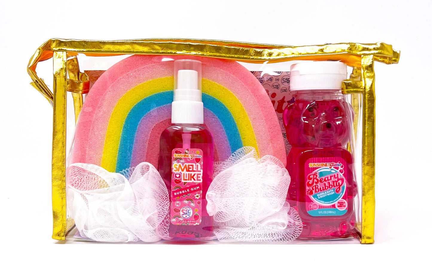 Beary Bubble Bath Gift Set - Sunshine & Glitter